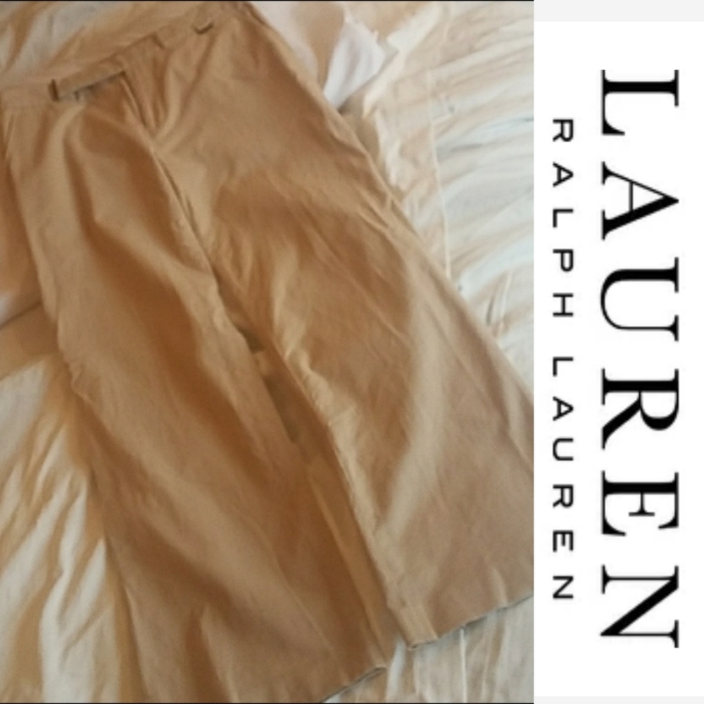 Ralph Lauren Classic Tan Pants sz 10